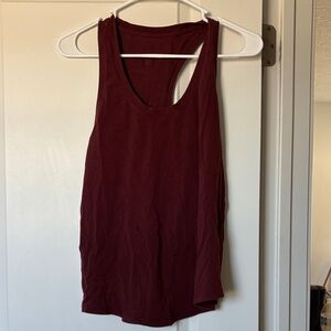 Lululemon Athletica Deep Red Tank Top